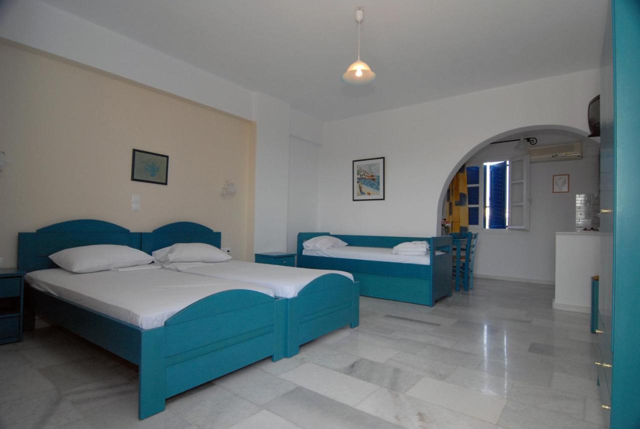 Maroussa Studios Agia Anna  ภายนอก รูปภาพ